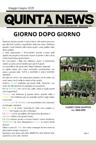 Quinta News mag giu 2025