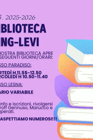 Volantino biblioteca 2025-2026