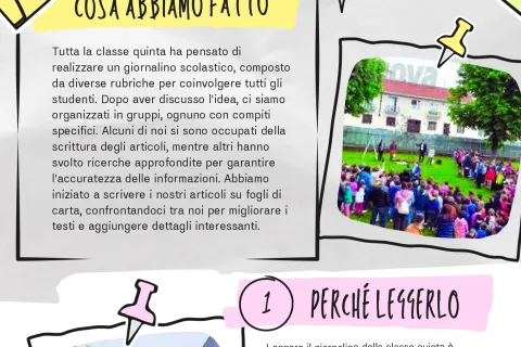 Il giornalino della 5A - copertina